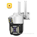 6MP 10X Zoom Outdoor Triple Lens Dual Screen WiFi PTZ CCTV Surveillance Camera